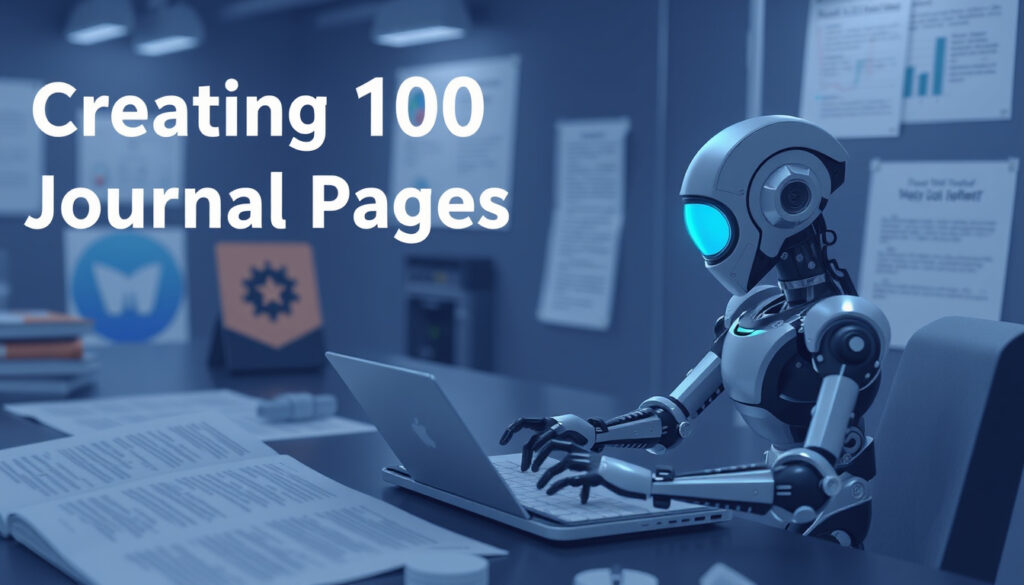 What I Learned After Creating 100 AI Journal Pages